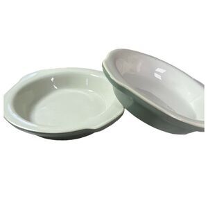 Lot of 2 HALL 512 made in USA Au gratin dishes